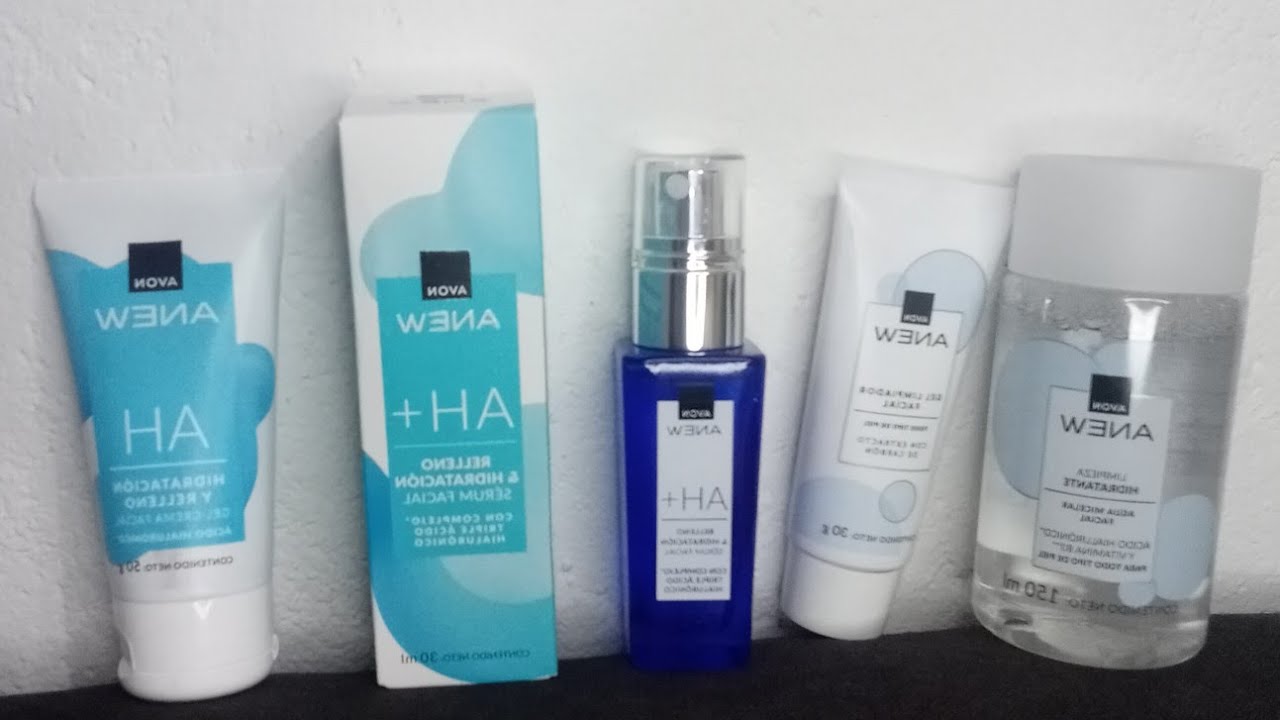 NUEVO Acido Hialurónico de ANEW AVON / SET AH+ ACIDO HIALURÓNICO SERUM Y GEL CREMA #nuevosproductos