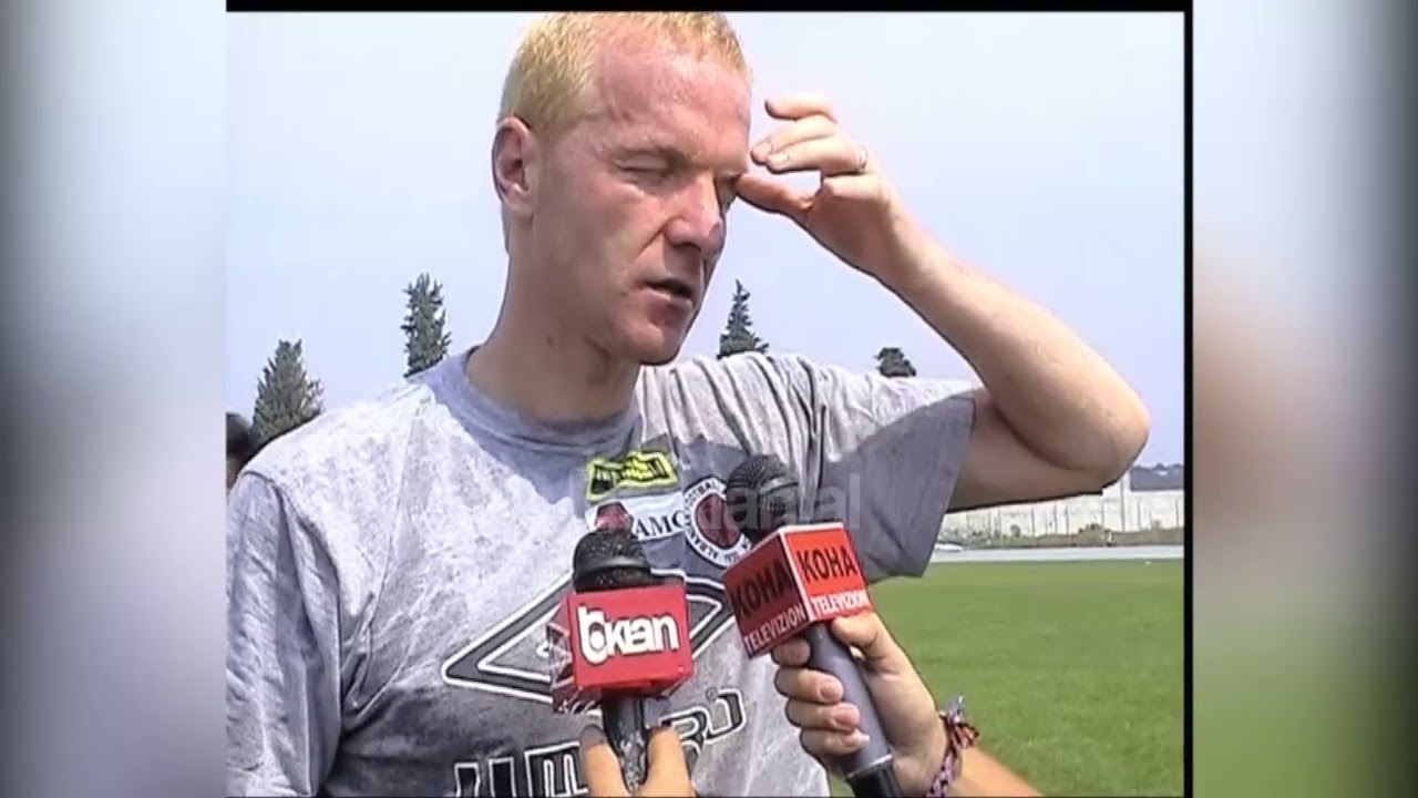 Igli Tare shprehet optimist për ndeshjen e të shtunës ndaj Kazakistanit - (30 Gusht 2005)