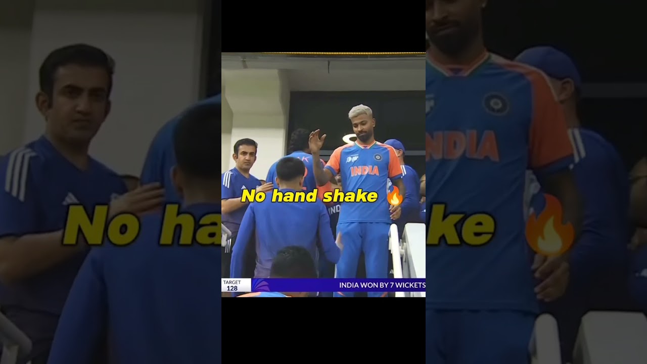 No hand shake with Pakistan #asiacup #short #trending #viral #video #india