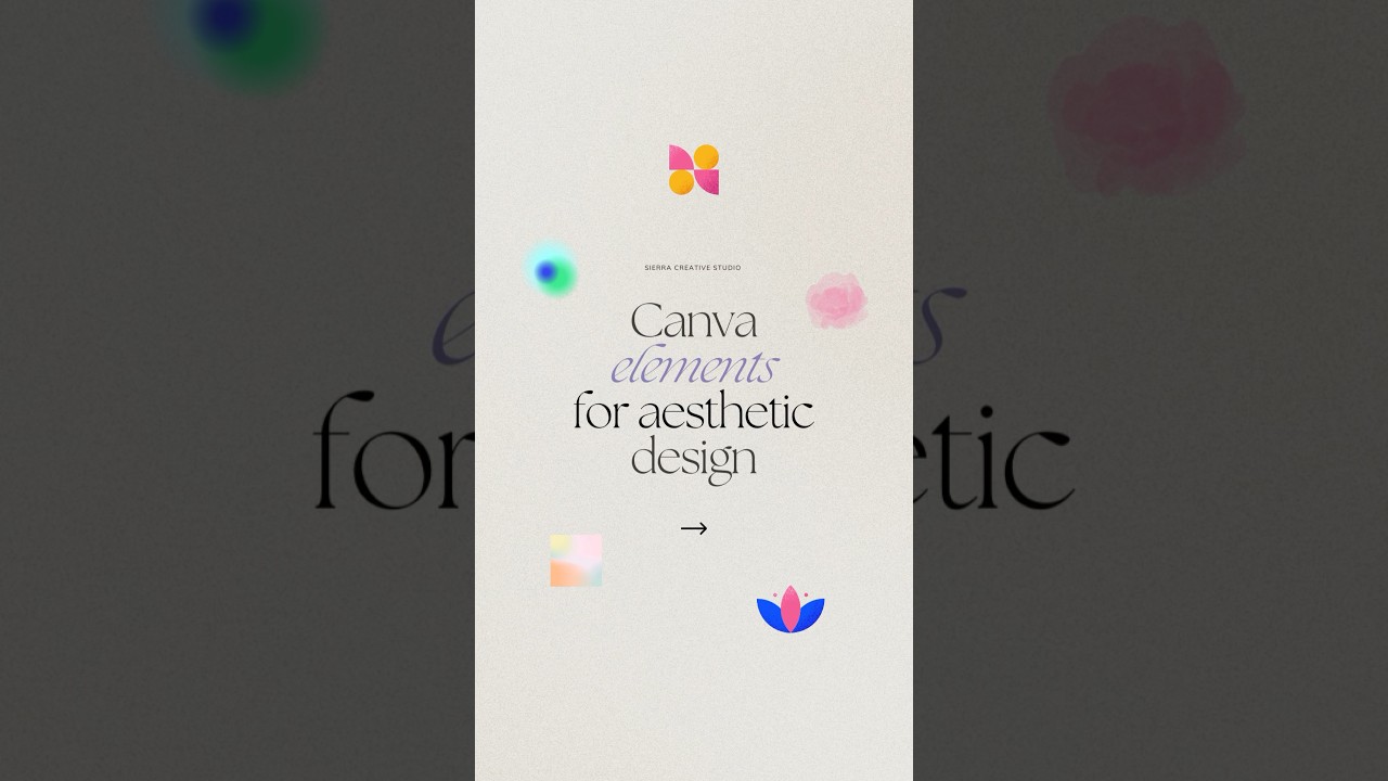 Canva Element Keywords for Aesthetic Designs | Elements Hacks | Animated Video #canva #canvatutorial