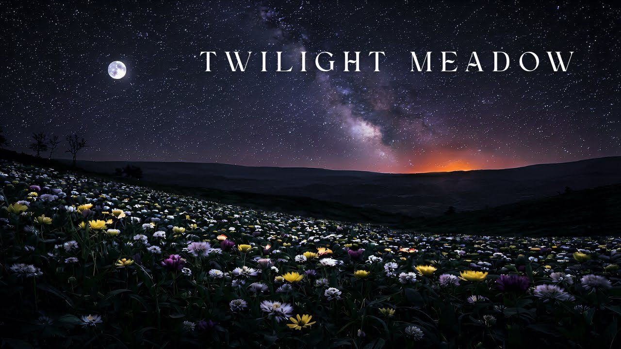 Twilight Meadow | 0.5 - 6Hz Delta Waves for Restful Sleep in 3 mins | Stress & Anxiety Relief