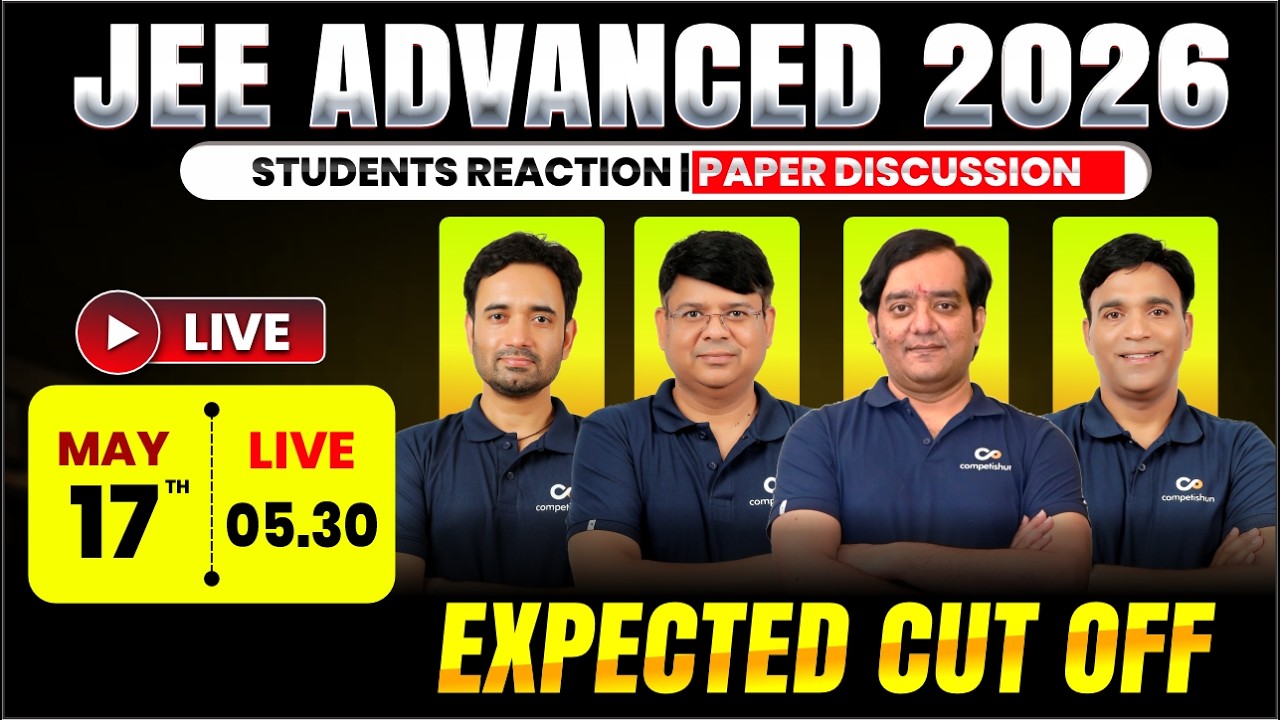 JEE Advanced 2026- Live Student Reaction 🔴 | Paper Analysis | Toughness Level |Expected Cut Off 2026