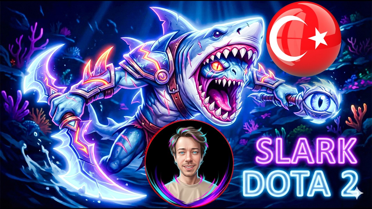 Dota 2 Türkçe TR | Slark Carry | Dereceli / Immortal
