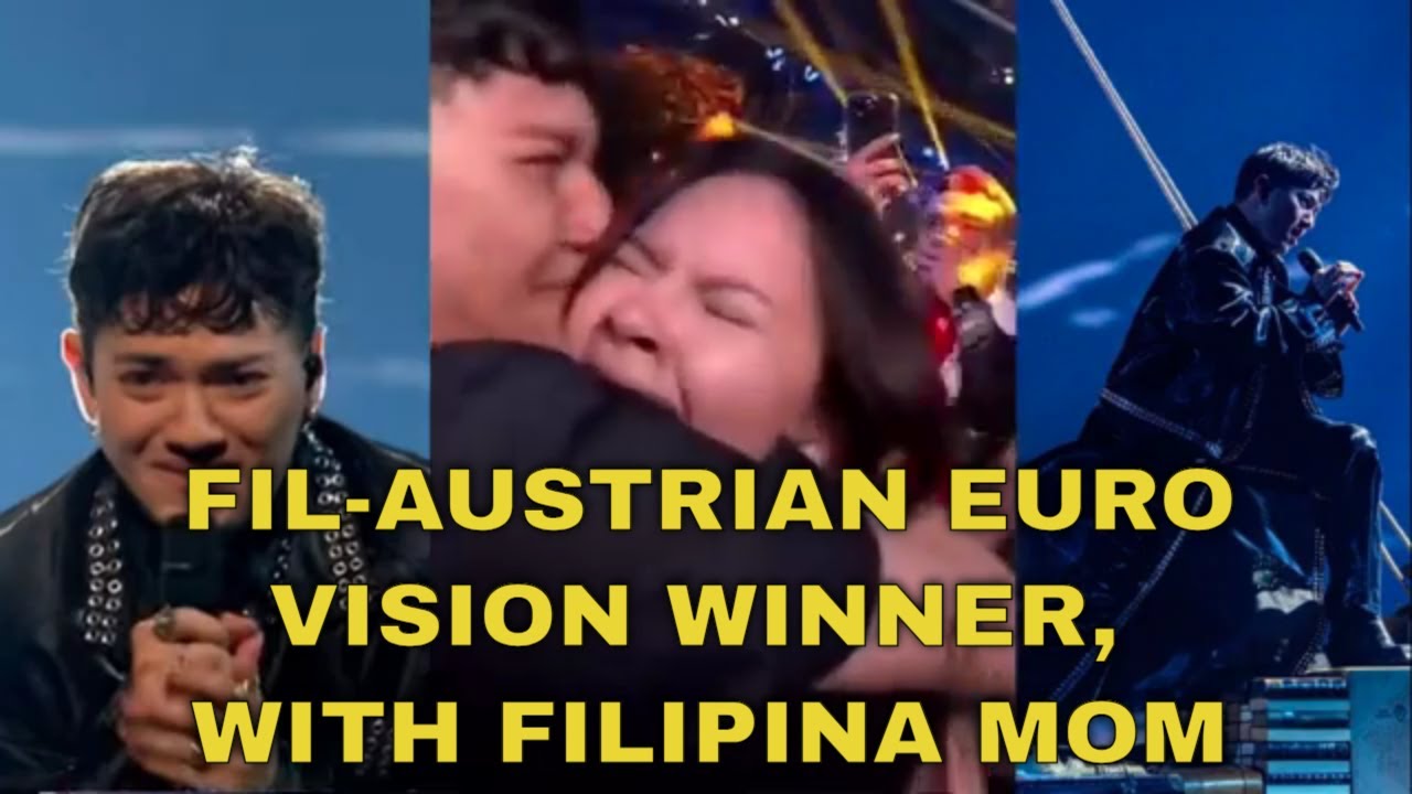 FILIPINO-AUSTRIAN IN THE LIMELIGHT| JJ (Johannes Pietsch) WON EUROVISION 2025| HIS MOM IS FILIPINA