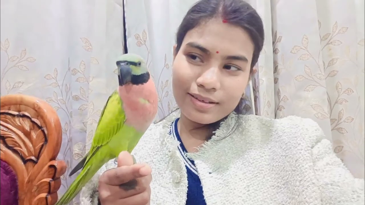 I am meeting you after seven days🦜