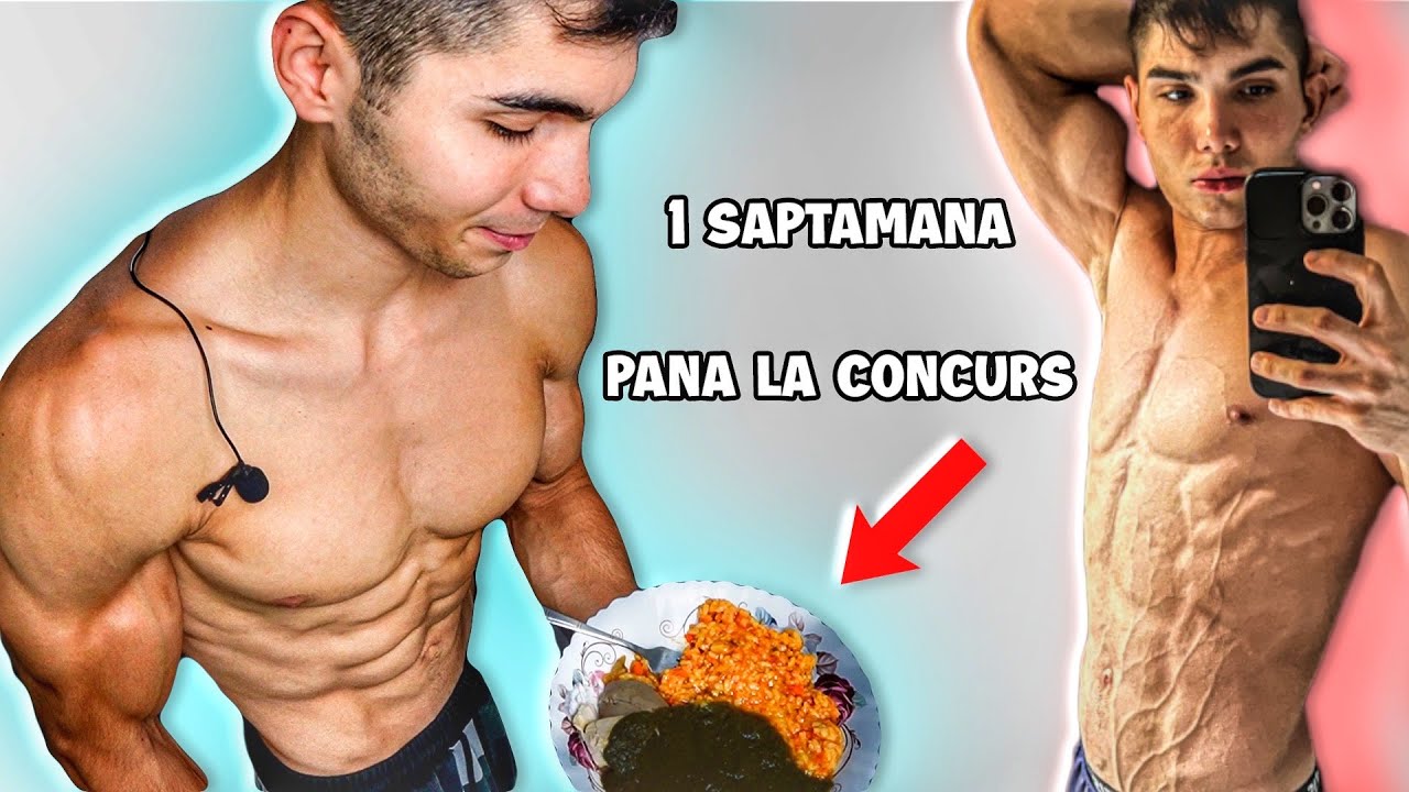 Ce Mananca Un Sportiv Dupa Fiecare Antrenament I Definire + Masa Musculara - 7 Zile Pana La Concurs