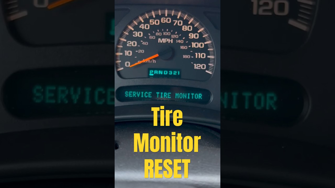 ✨ Yukon - Service Tire Monitor Light - Easy DIY Reset ✨  #yukon #autorepair