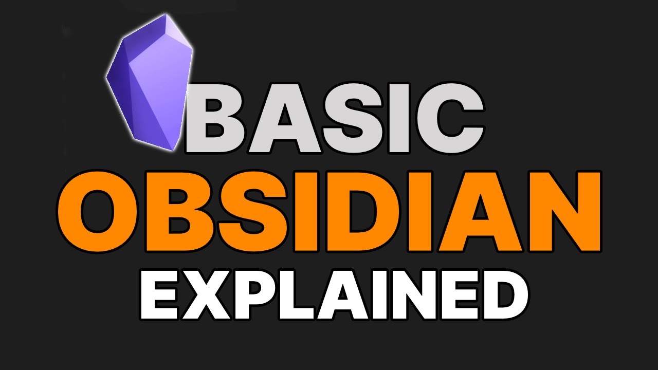 Obsidian for beginners: ALL Version 1 features