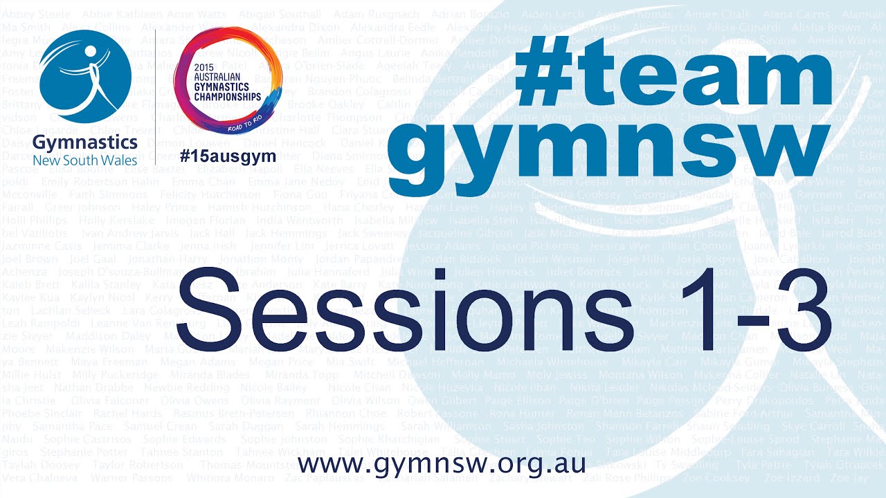 2015 Australian Gymnastics Championships - Team GymNSW Sessions 1-3