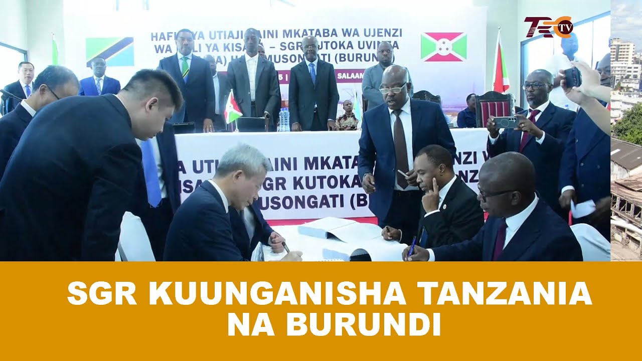 RELI YA SGR KUVUKA MIPAKA YA TANZANIA