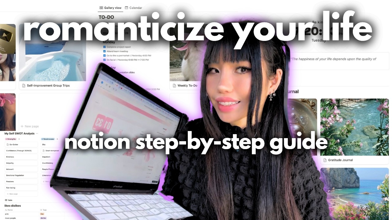 organize your life in MINUTES if you're easily overwhelmed (using Notion)