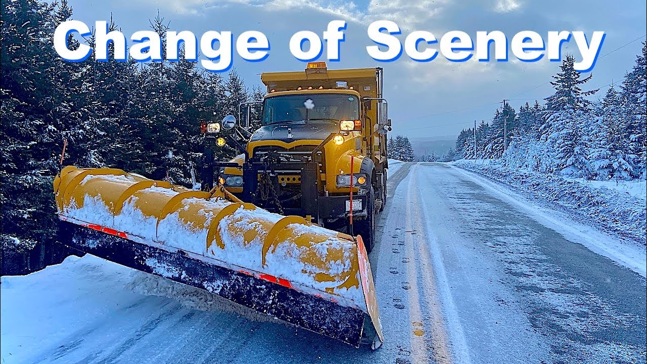 ❄️ PLOWING A DIFFERENT ROUTE ❄️  A Change of Scenery