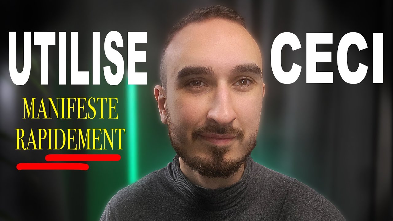 5 PRINCIPES POUR MANIFESTER RAPIDEMENT