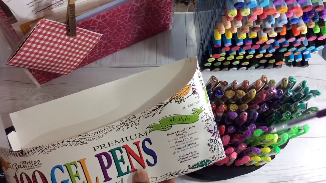 Coloring with Costco Gel Writers & Review