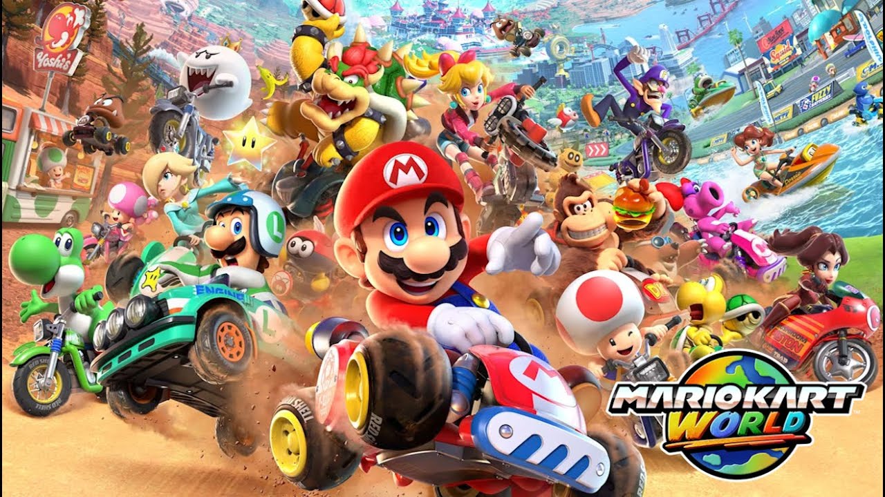 Mario Kart World First Gameplay