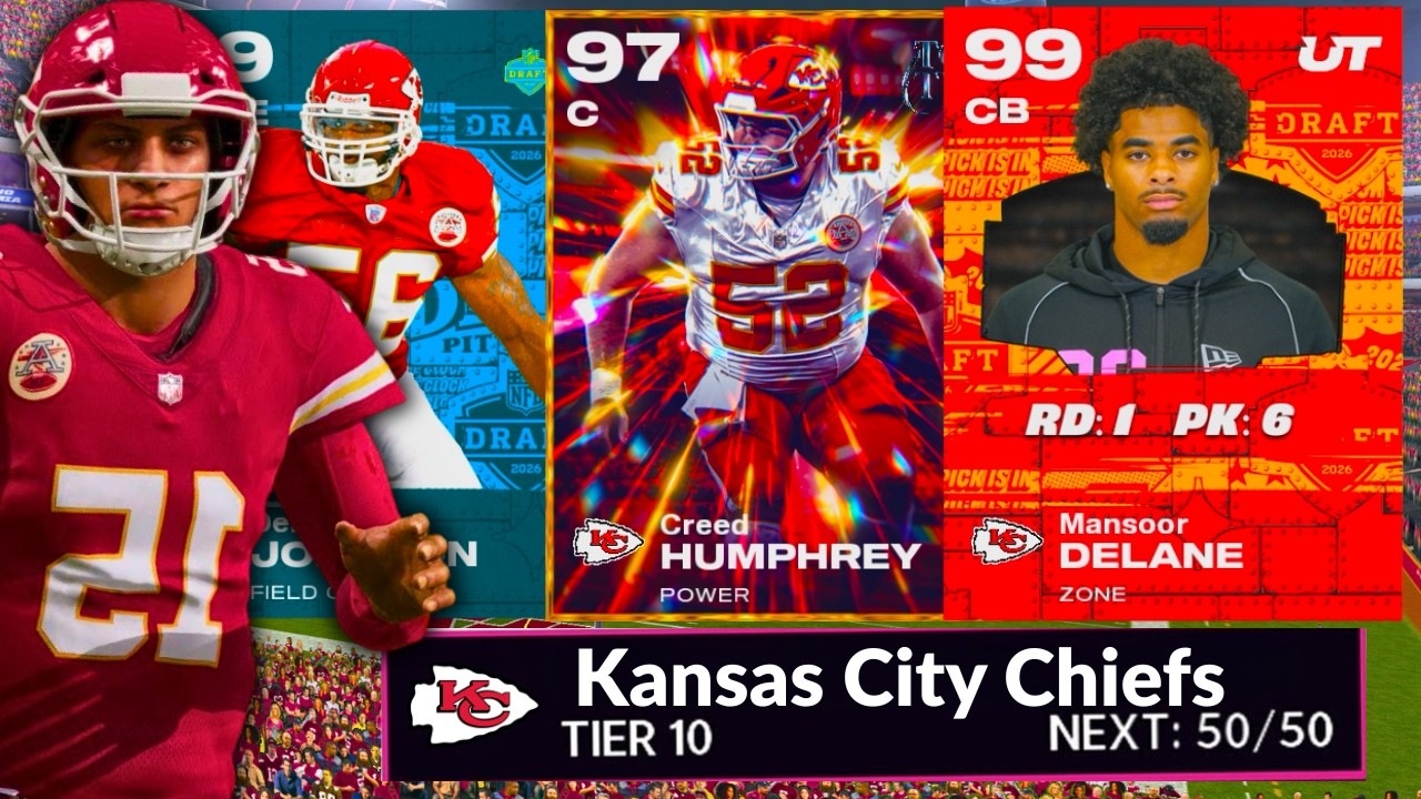 Тематическая команда &laquo;Канзас-Сити Чифс&raquo;! | Madden 26 Ultimate Team