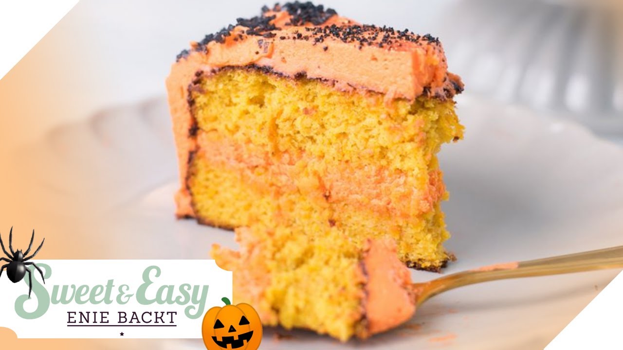 🎃🕷 Halloween-Kürbis-Kuchen mit WOW-Effekt | Sweet & Easy - Enie backt | sixx
