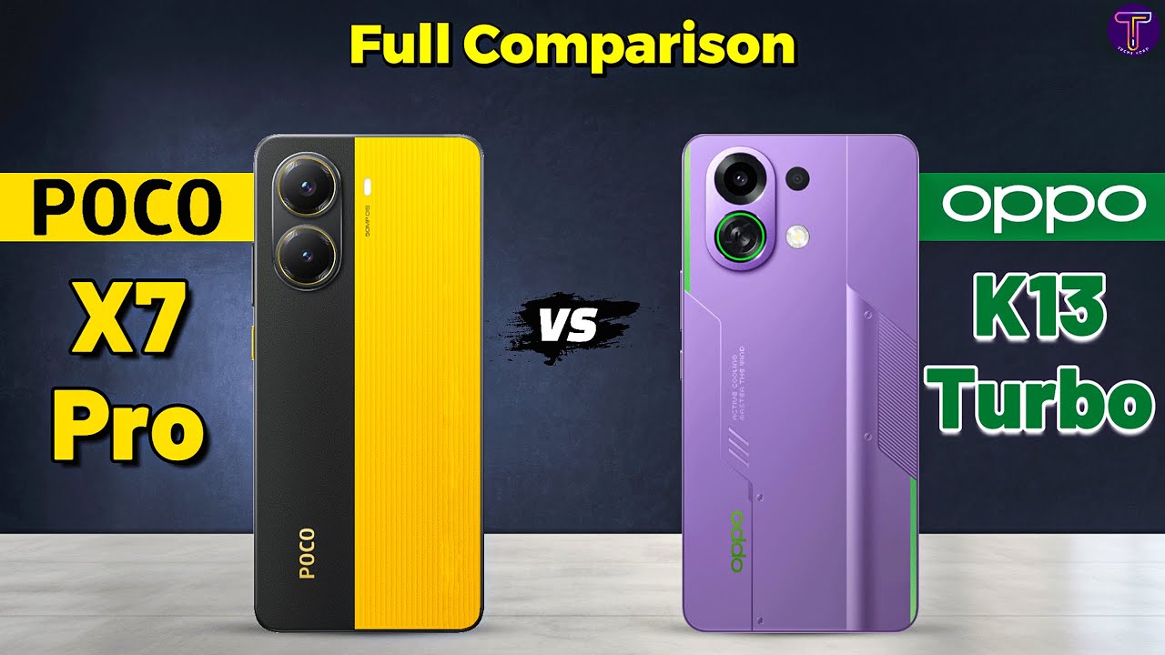 POCO X7 Pro vs OPPO K13 Turbo : Full Comparison 😲❓