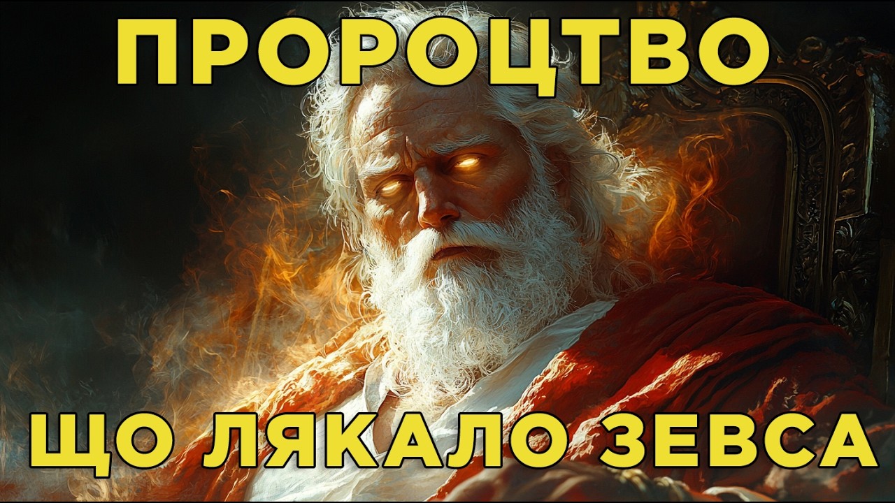 ⚡ Зевс і пророцтво, що змінило долю богів ⚡️ Який страх переслідував царя Олімпу ⚡