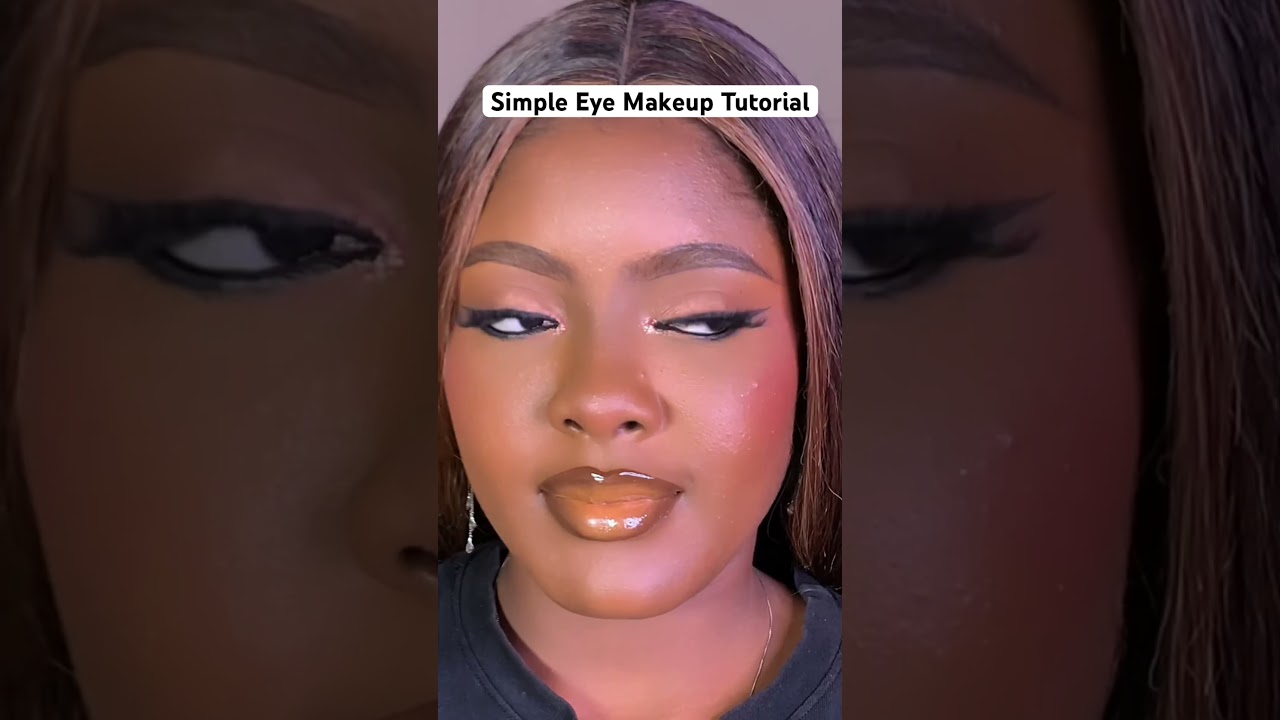 Simple makeup look for beginners #makeuptutorialforbeginners #simpleeyeshadow