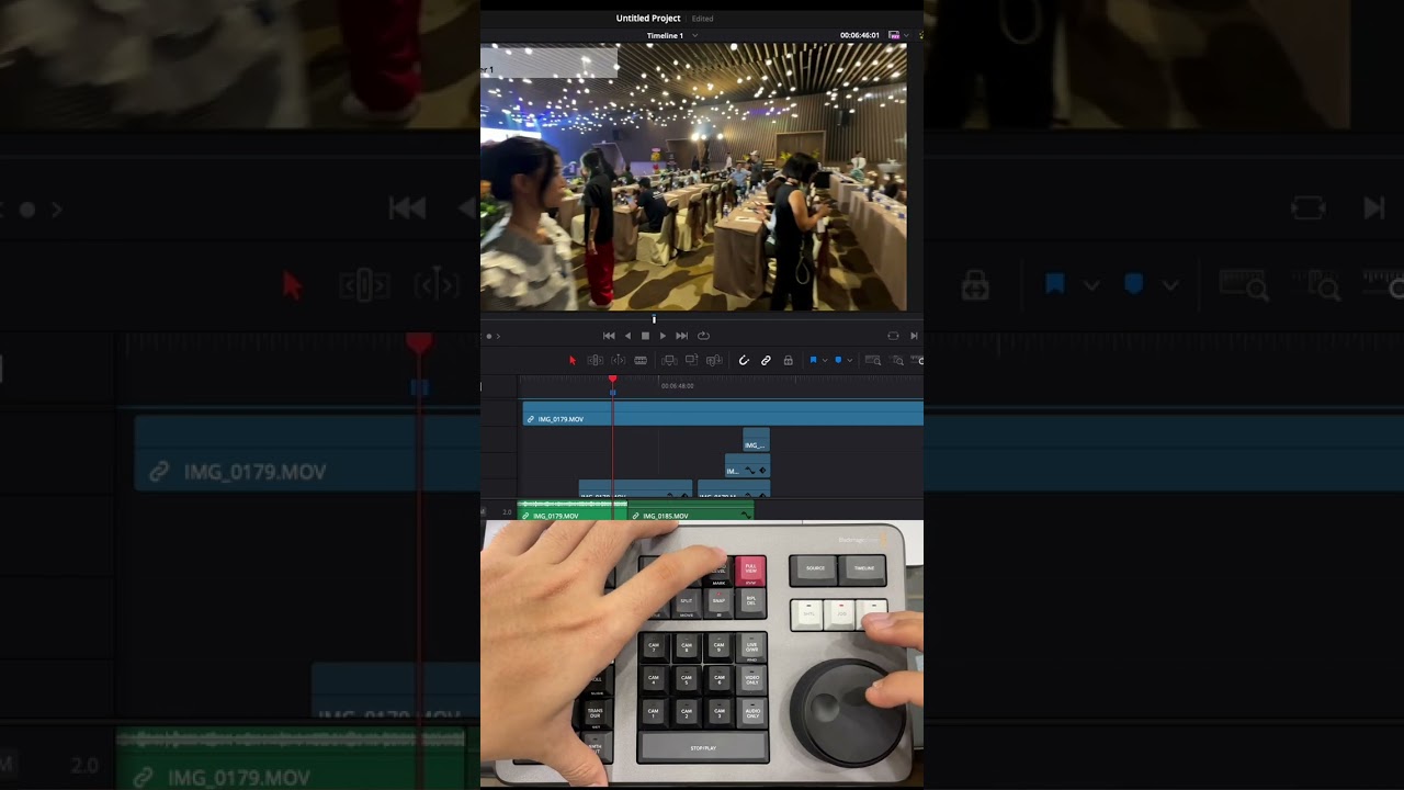 Blackmagic Design DaVinci Resolve  SPEED EDITOR - Hướng dẫn chi tiết