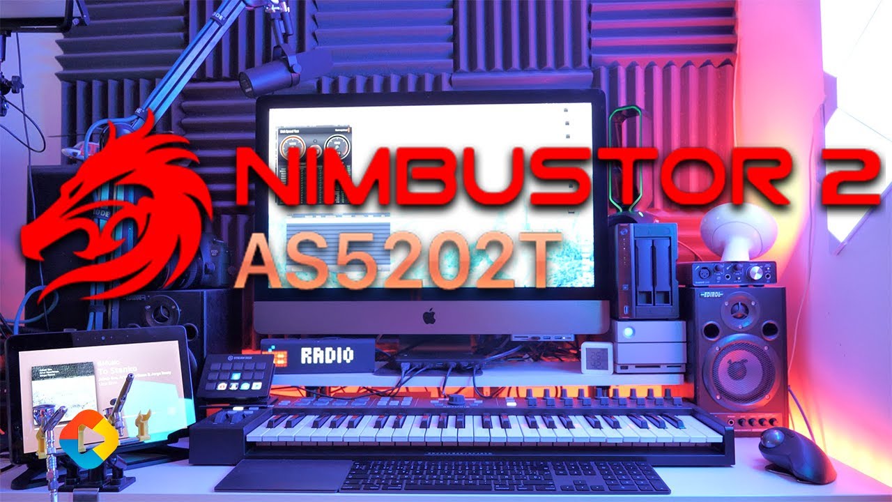 SERVIDOR NAS NIMBUSTOR 2 AST5202T + ADAPTADOR AS-U2.5G DE ASUSTOR | EN ESPAÑOL - DonGregorioYJack