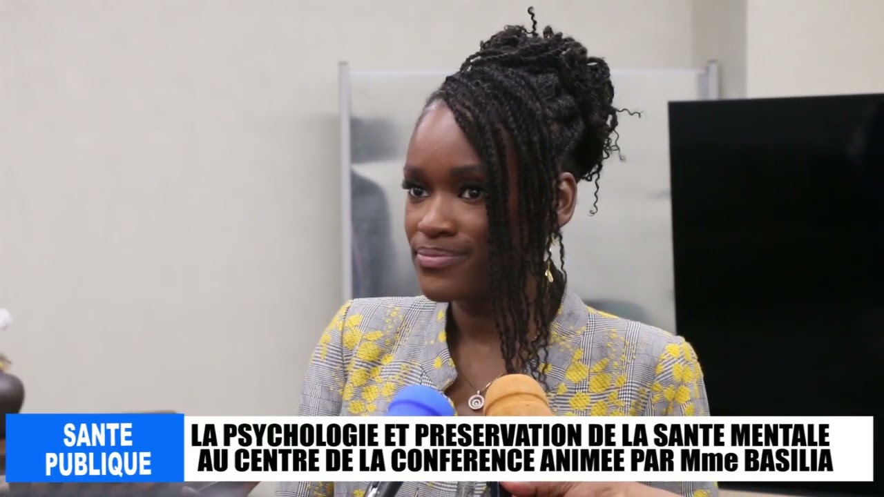 La psychologie et préservation de la sante mentale au centre de la conférence animée par Mme Basilia