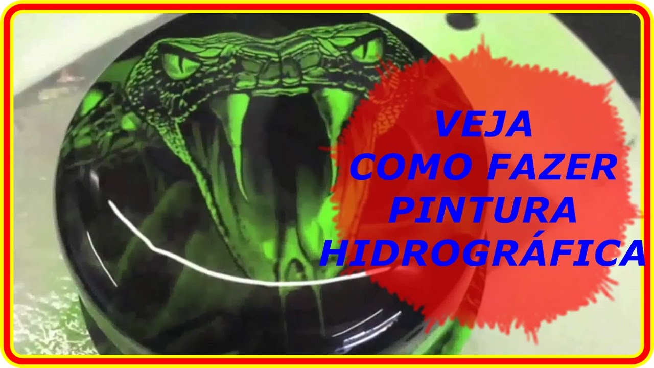 Veja Como Fazer Pintura Hidrografica Passo a Passo