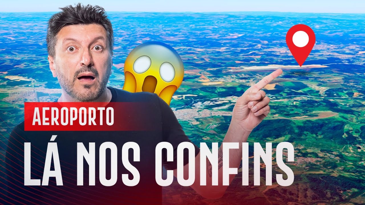 O Aeroporto que fica 63% numa cidade e 37% em outra - Confins | EP. 1196
