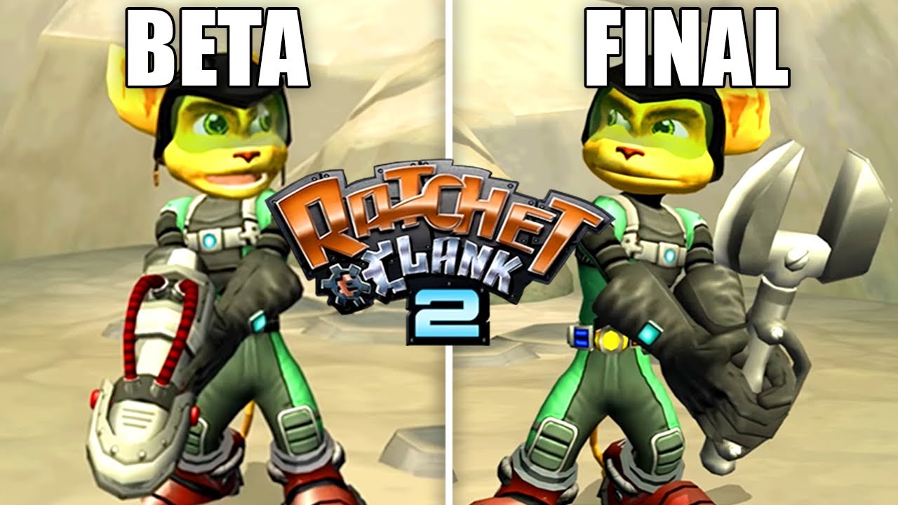 BETA DIFFERENCES | Ratchet & Clank 2