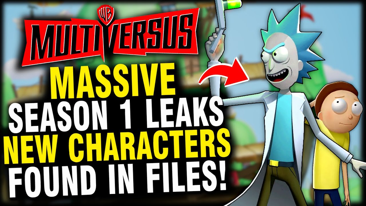 MultiVersus - New Characters Leaked, Morty's Move Set Datamined, New Outfits and More!