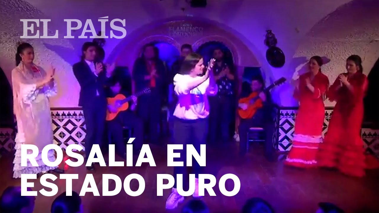 ROSALÍA improvisa en el TABLAO FLAMENCO CORDOBES de Barcelona