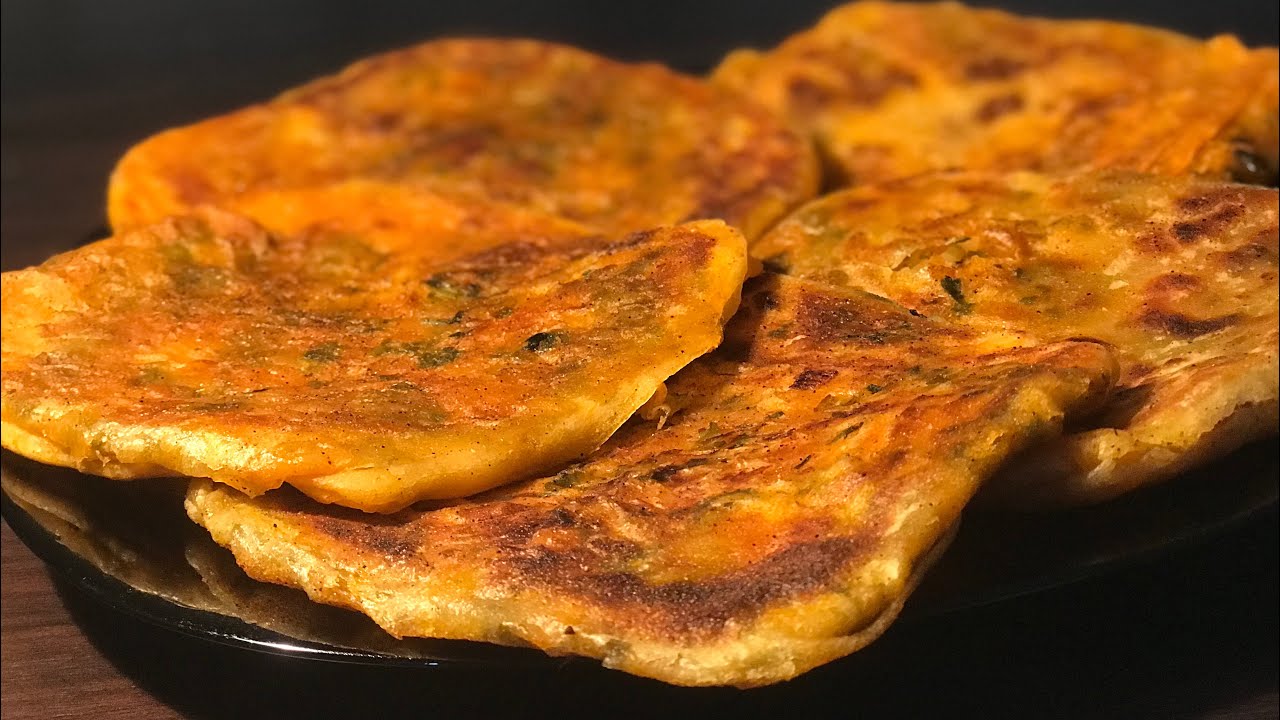 Onion Coriander Paratha| Moroccan Msemen Bread with onion and coriander | مسمن بالبصل و الكزبرة