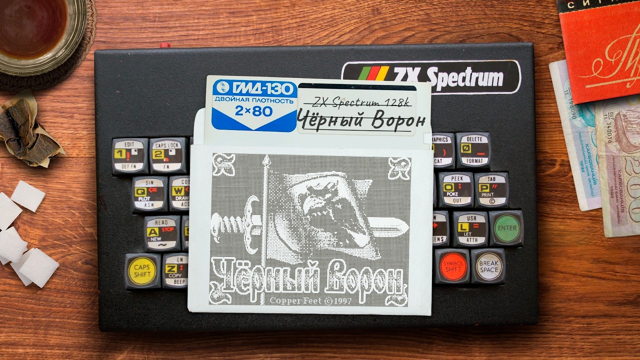 ZX Spectrum: Чёрный Ворон | Black Raven | 1997