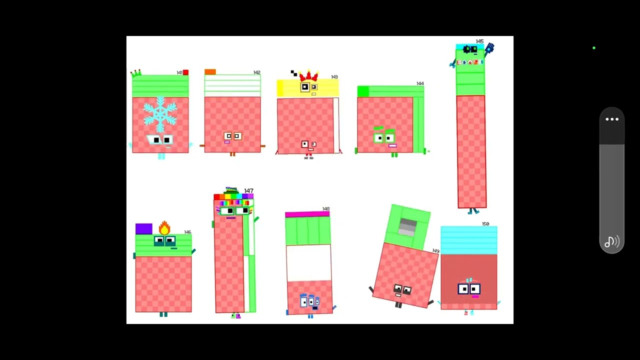 Numberblocks Band Retro 101-200 (Each Sound)