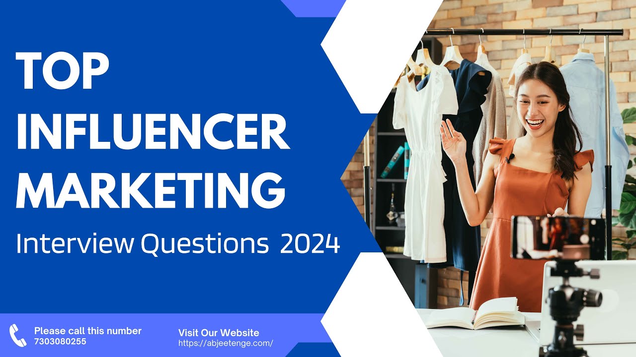 Influencer Marketing Interview Questions and Answers |  Digital Marketing Career!#ai