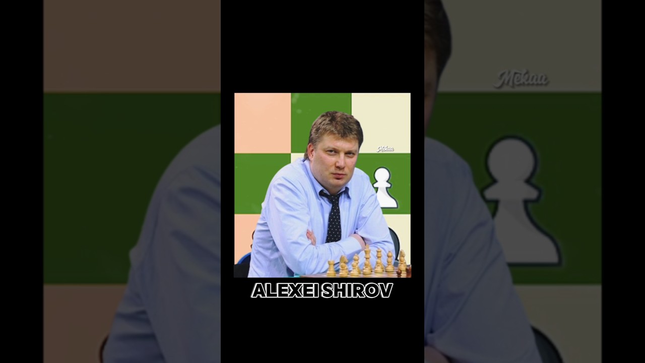 Alexei Shirov Brilliancy ⚡🤫