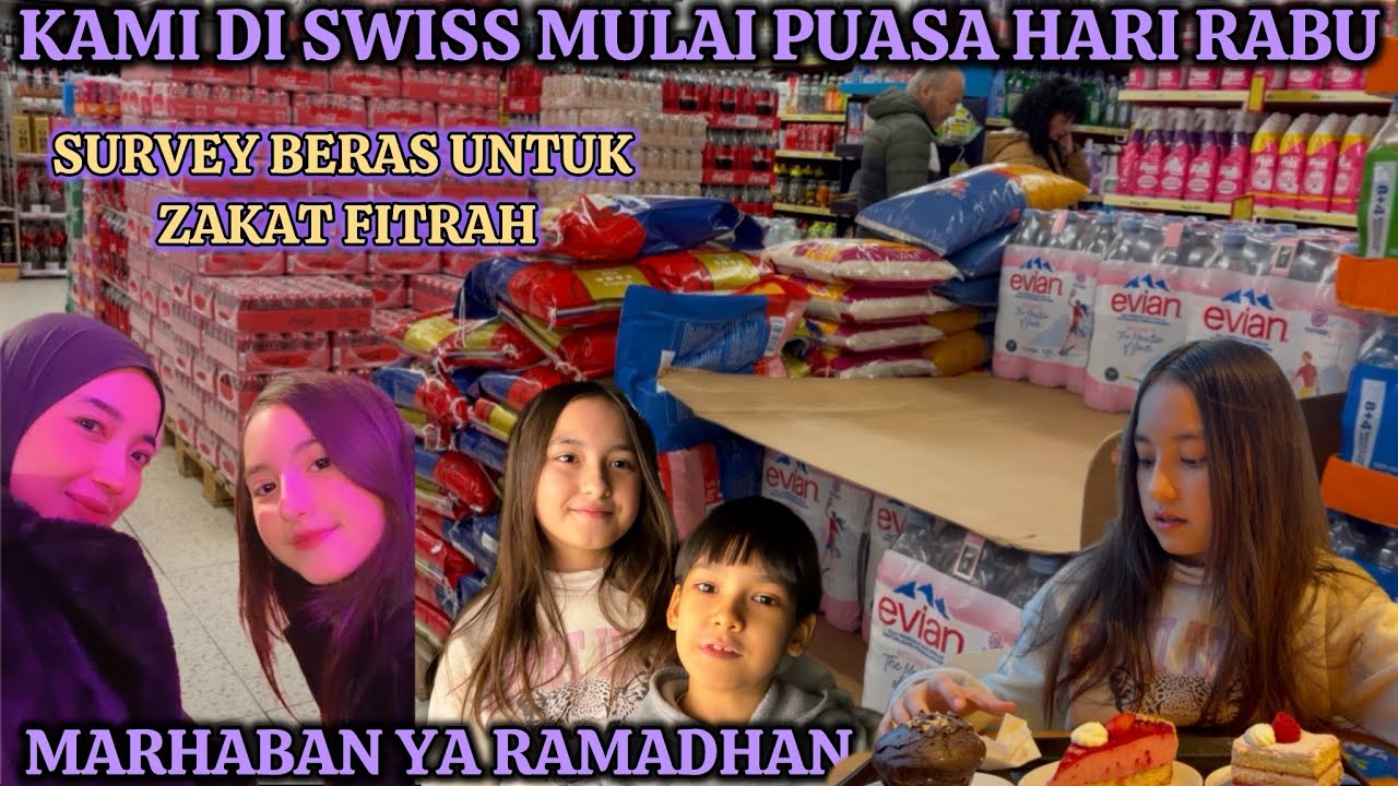 HARI PERTAMA PUASA RAMADHAN HARI RABU , SURVEY HARGA BERAS UNTUK ZAKAT FITRAH!