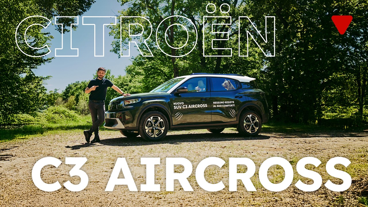 Citroen C3 Aircross 2025  VIDEORECENSIONE - C3 è ora XXL. Auto da FAMIGLIA Ibrida, Benzina o EV