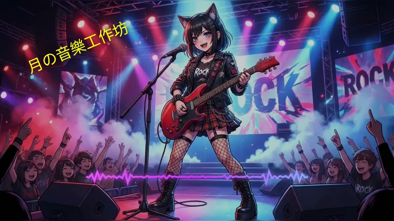【電子音楽 / Electronic Music / ヤンデレ】月&蓮 -《粉砕かわいい》【月の音樂工作坊】