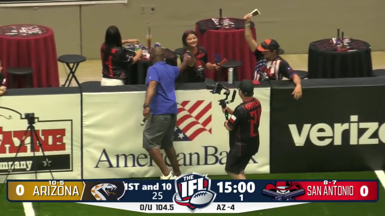 Indoor Football League - Arizona Rattlers @ San Antonio Gunslingers - 7/20/2024