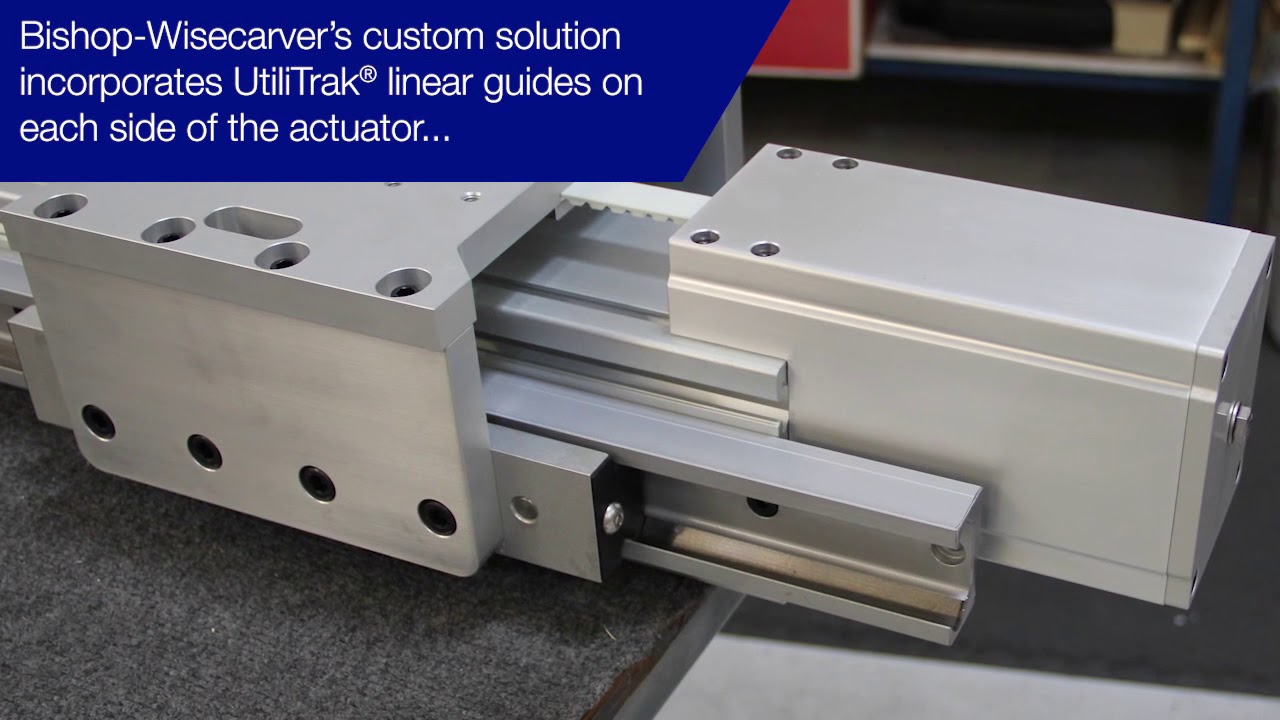 Trim Press Automation system with Bishop-Wisecarver Products