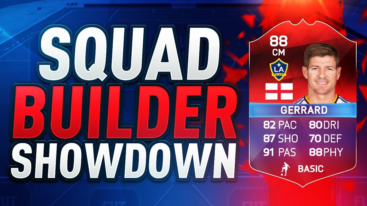 FIFA 16 | SQUAD BUILDER SHOWDOWN | INTERNATIONAL THROWBACK GERRARD vs AJ3 | FIFA 16 ULTIMATE TEAM