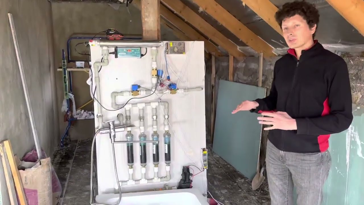 ShowerLoop: huge saving of water and energy. Radical eco technology. Future of sustainable housing.