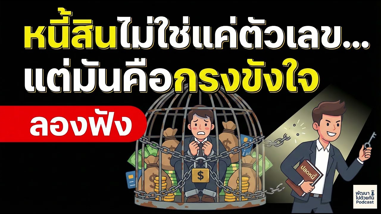 หนี้สินไม่ใช่แค่ตัวเลข...แต่มันคือกรงขังใจ | Podcast