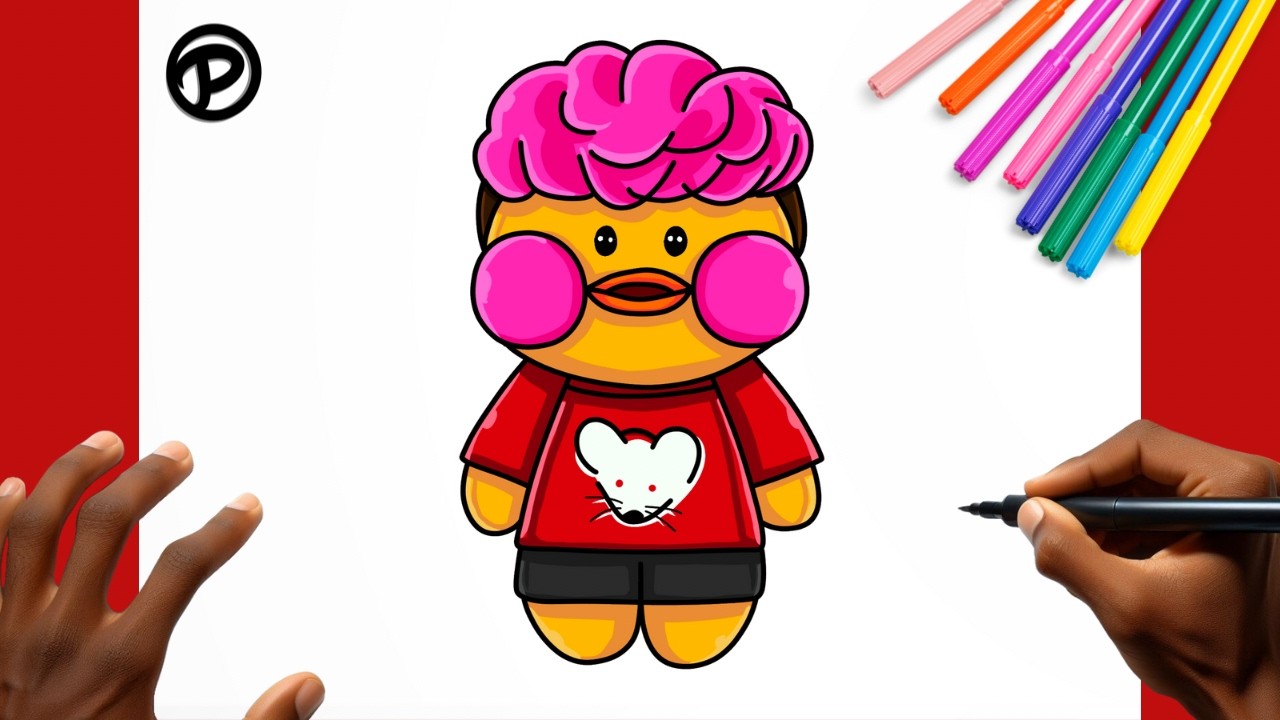 Como Desenhar um Paper Duck do Robson Passo a passo