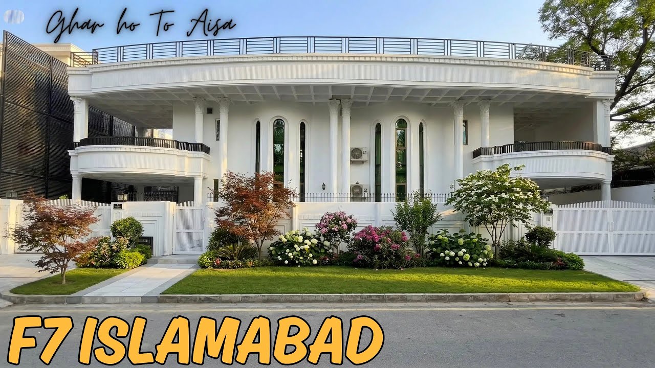 📍F-7 ISLAMABAD | 1 Kanal EUROPEAN PALACE For Rent in Heart of Islamabad Full Tour!