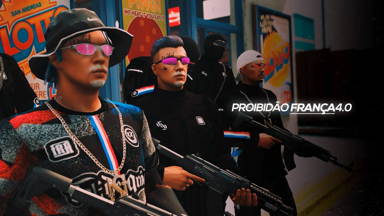PROIBIDÃO da FRANÇA 4.0 - Prod. Ghz fpss & Martinnz X Dbn (GTA 5 Music Video)