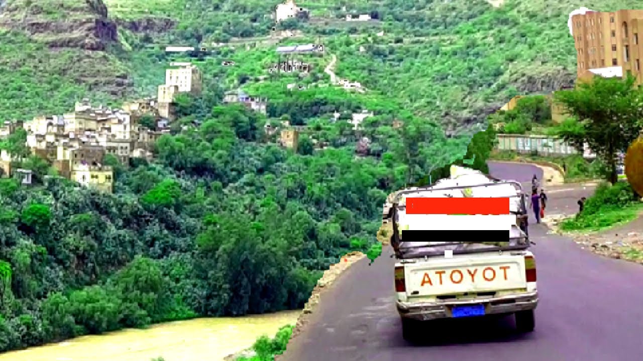 اشكي ياحبيبي من الهجر / اغنية فنانة يمنية / مناظر طريق يريم السدة