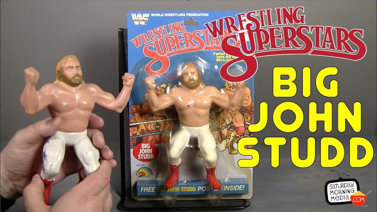 BIG JOHN STUDD LJN WWF Wrestling Superstars 1984 5 Back BHATA 2